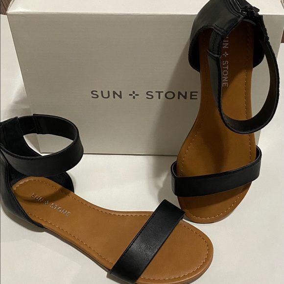 Sun + Sun Ankle Strap Sandals - Picture 1 of 3
